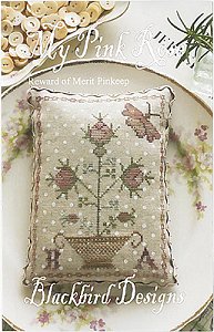 Blackbird Designs - My Pink Rose Cross Stitch