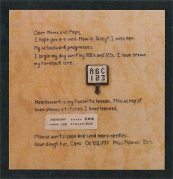 Faithwurks Designs - School Girl Sampler MAIN