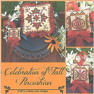 Lindsay Lane Designs - Celebration of Fall Pincushion MAIN