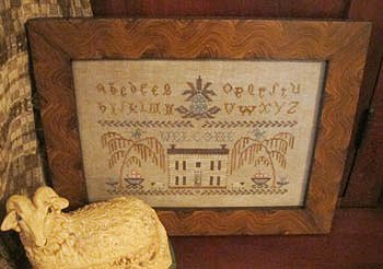 Homespun Elegance - Purely Samplers Collection - A Welcoming Abode MAIN