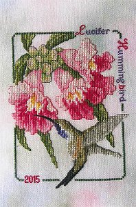 Crossed Wing Collection - Commemorative Hummingbirds of the World 2015 - Lucifer Hummingbird MAIN