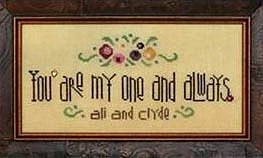 Heart In Hand Needleart - My One And Always MAIN