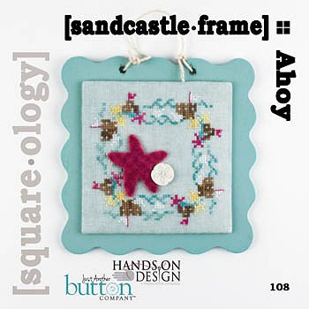 Just Another Button Company - Square.ology - Sandcastle Frame 108 MAIN
