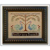 Little House Needleworks - Pretty As A Peacock THUMBNAIL