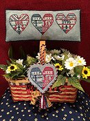 Scissor Tail Designs - Patriotic Hearts THUMBNAIL