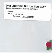 Jabco Button Pack - Country Cottage Needleworks - Classic Collection #11 - Fa La La THUMBNAIL