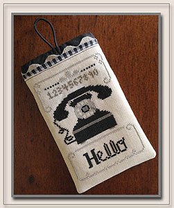 Little House Needleworks - Hello Phone Case MAIN