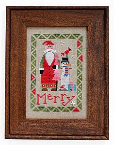 Heart In Hand Needleart - Wee One - Wee Santa 2015 MAIN