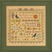 Elizabeth's Designs - Antique Autumn Sampler THUMBNAIL