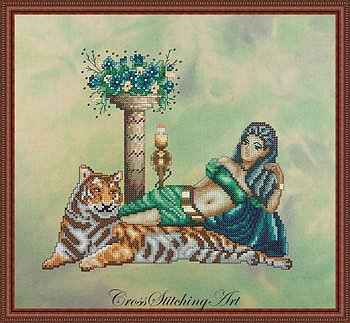 Cross Stitching Art - Cleopatra MAIN