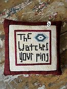 Death By Thread - Evil Eye Pincushion THUMBNAIL