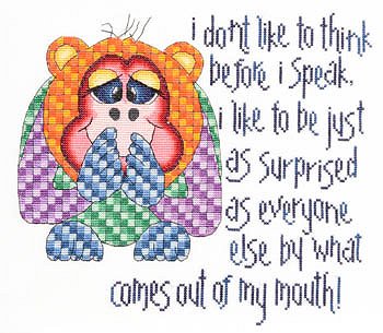 MarNic Designs - No Thinking Before I Speak MAIN