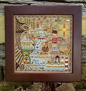 Hawk Run Hollow Carriage House Samplings Cross Stitch Charts. Choose