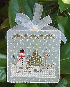 cover of Blackberry Lane Designs - Frosty Weather cross stitch chart MAIN