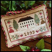 photo of Little House Needleworks - The Sampler Tree Ornament Series #11 - Christmas In The Country Cross Stitch THUMBNAIL