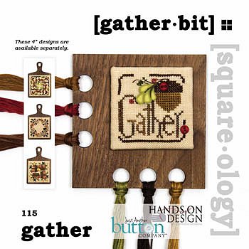 photo of Just Another Button Company - Square.ology - Gather Bit 115 Cross Stitch MAIN