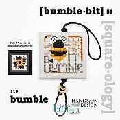 cover of Just Another Button Company - Square.ology - Bumble Bit 119 cross stitch pattern THUMBNAIL