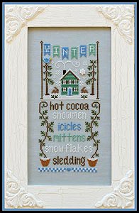 cover of Country Cottage Needleworks - Seasonal Celebrations - Winter Cross Stitch MAIN