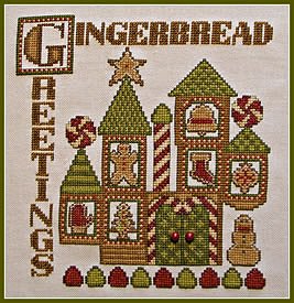 photo of Hinzeit - Charmed - Gingerbread Greetings cross stitch MAIN