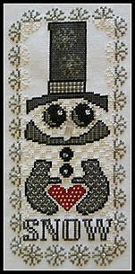 photo of Hinzeit - Charmed - Love Snow cross stitch MAIN