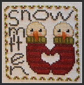 photo of Hinzeit - Word Play - Snow Smitten cross stitch MAIN