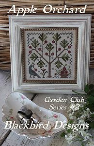 cover of Blackbird Designs - Garden Club Series #2 - Apple Orchard cross stitch chart MAIN