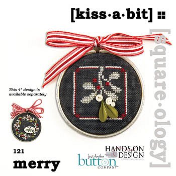 Just Another Button Company - Square.ology - Kiss A Bit 121 MAIN