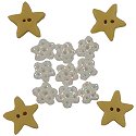Button Pack - Love & Joy Snowmen MAIN