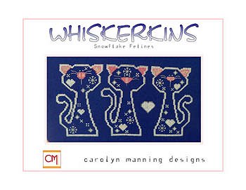 Carolyn Manning Designs - Whiskerkins - Snowflake Felines MAIN