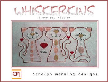 Carolyn Manning Designs - Whiskerkins - I Love You Kitties MAIN