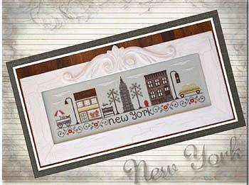 Country Cottage Needleworks - Afternoon In New York MAIN