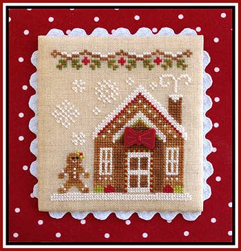 Country Cottage Needleworks - Gingerbread Village #5 - Gingerbread House 3 MAIN