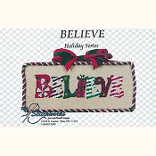 The Stitchworks - Holiday Series - Believe THUMBNAIL