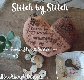 Blackbird Designs - Tender Heart Series - Stitch By Stitch #3 MAIN