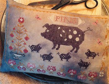 Stacy Nash Primitives - Spotted Pigs Pinkeep MAIN