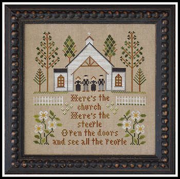 Little House Needleworks - Here's The Church MAIN