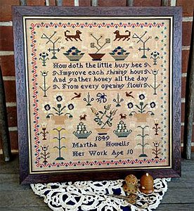 Scattered Seed Samplers - Martha Howells 1849 MAIN