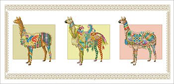 Vickery Collection - Llama Parade MAIN