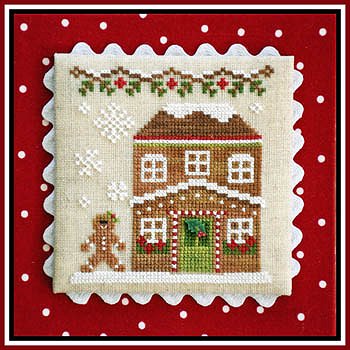 Country Cottage Needleworks - Gingerbread Village #8 - Gingerbread House 5 MAIN