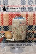 Heartstring Samplery - Grand Old Flag Pin Drum THUMBNAIL