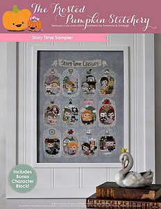 The Frosted Pumpkin Stitchery - Story Time Sampler MAIN