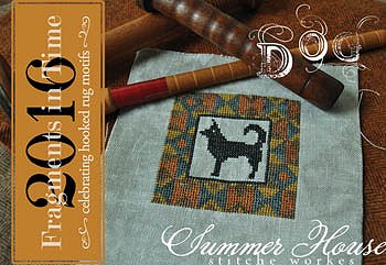 Summer House Stitche Workes - Fragments of Time 2016 Series - Dog MAIN
