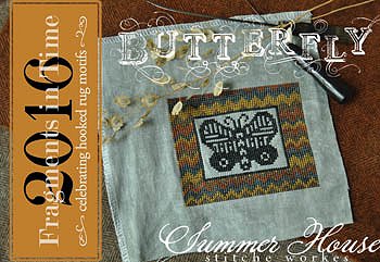 Summer House Stitche Workes - Fragments In Time 2016 Series - Butterfly MAIN