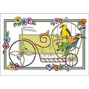 Vickery Collection - Biking Birds THUMBNAIL