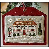 Little House Needleworks - Hometown Holiday Series - #12 Diner THUMBNAIL