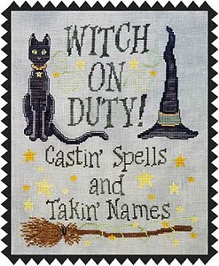 Waxing Moon Designs - Witch On Duty MAIN