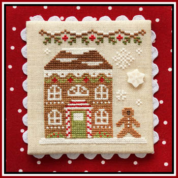 Country Cottage Needleworks - Gingerbread Village #11 - Gingerbread House 8 MAIN
