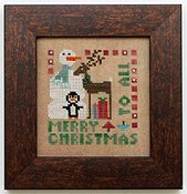 Heart In Hand Needleart - Wee One - Merry Christmas To All THUMBNAIL