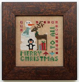 Heart In Hand Needleart - Wee One - Merry Christmas To All MAIN