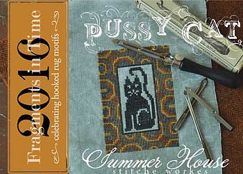 Summer House Stitche Workes - Fragments In Time 2016 Series - Pussy Cat MAIN